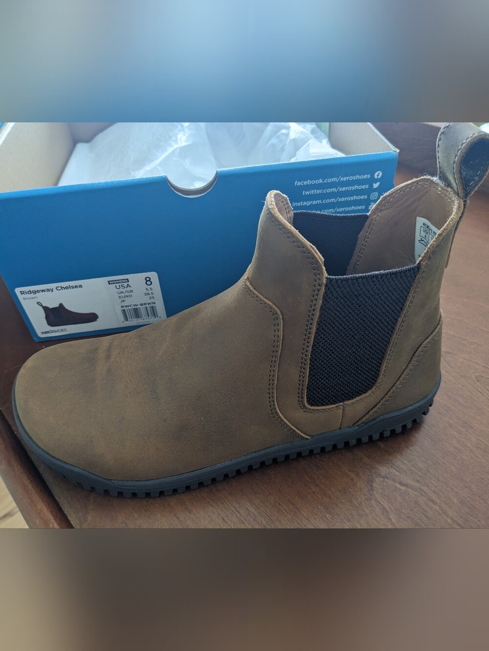 Zero Shoes Ridgeway Chelsea Boot